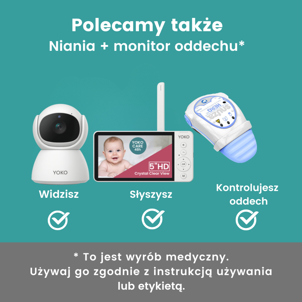 Elektroniczna niania YOKO X5 z dużym 5