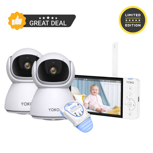 YOKO DREAM Strażnik oddechu: Elektroniczna niania YOKO X5™DUO + Monitor oddechu SNUZA HERO MD (wyrób medyczny)