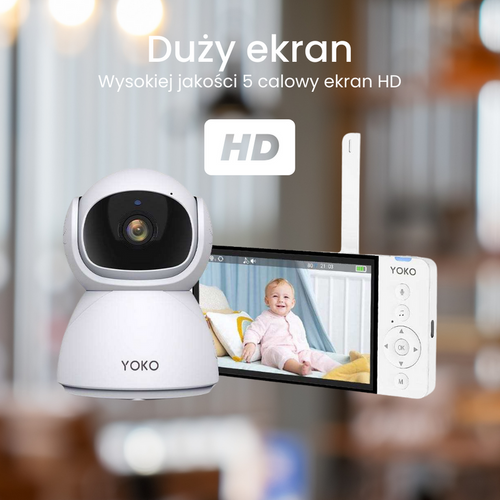 Elektroniczna niania YOKO X5  - usługa wypożyczenia 1 miesiąc.   *Już od 29zł / mies. - przy najmie na 12 miesięcy