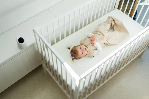 Łóżeczko dla niemowląt Natulino DreamNest 120 x60 z materacem DREAM Coco (pianka - kokos)       