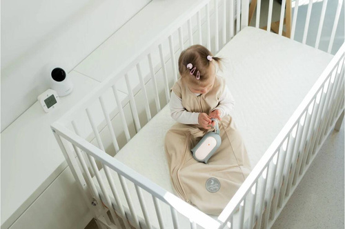 Łóżeczko dla niemowląt Natulino DreamNest 120 x 60 z materacem PURE AIR Coco (pianka - kokos) 