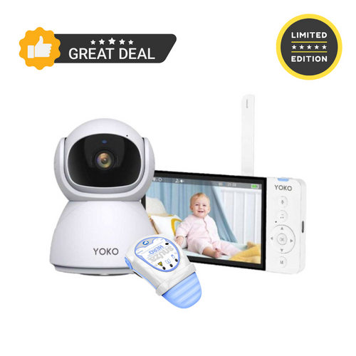 YOKO DREAM Strażnik oddechu:  Niania YOKO X5 + Monitor oddechu SNUZA HERO MD (wyrób medyczny)