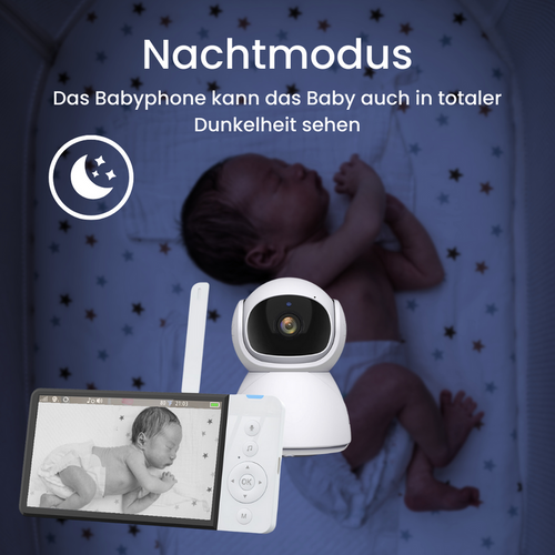 YOKO DREAM Strażnik oddechu: Niania YOKO X5 + Monitor oddechu Babysense 8 nowej generacji (Wyrób medyczny)