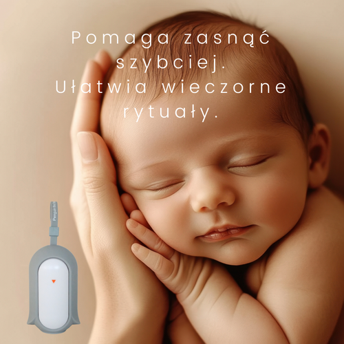 Asystent snu niemowląt.  Spokojne wieczory. Łatwiejsze zasypianie.