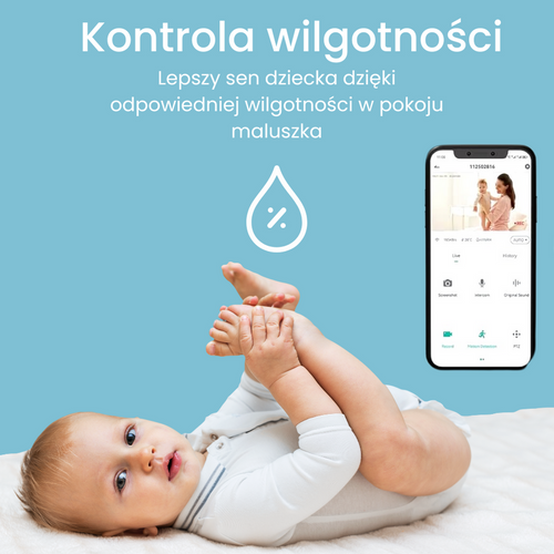 Niania YOKO X5 CONNECT+ Monitor oddechu Snuza Hero MD
