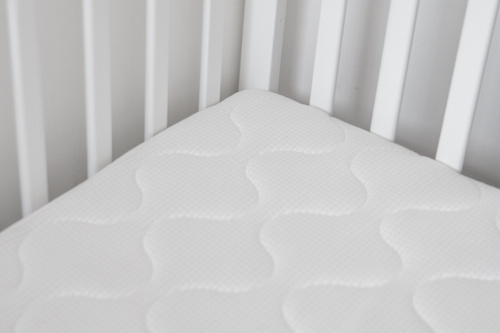 Łóżeczko dla niemowląt Natulino 120 x60 z materacem PURE AIR Plain (piankowy)     