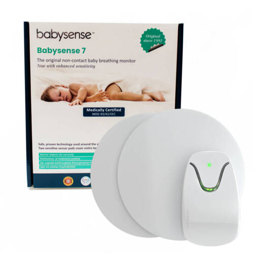 BABYSENSE 7 - monitor oddechu (Wyrób medyczny), testowany klinicznie.